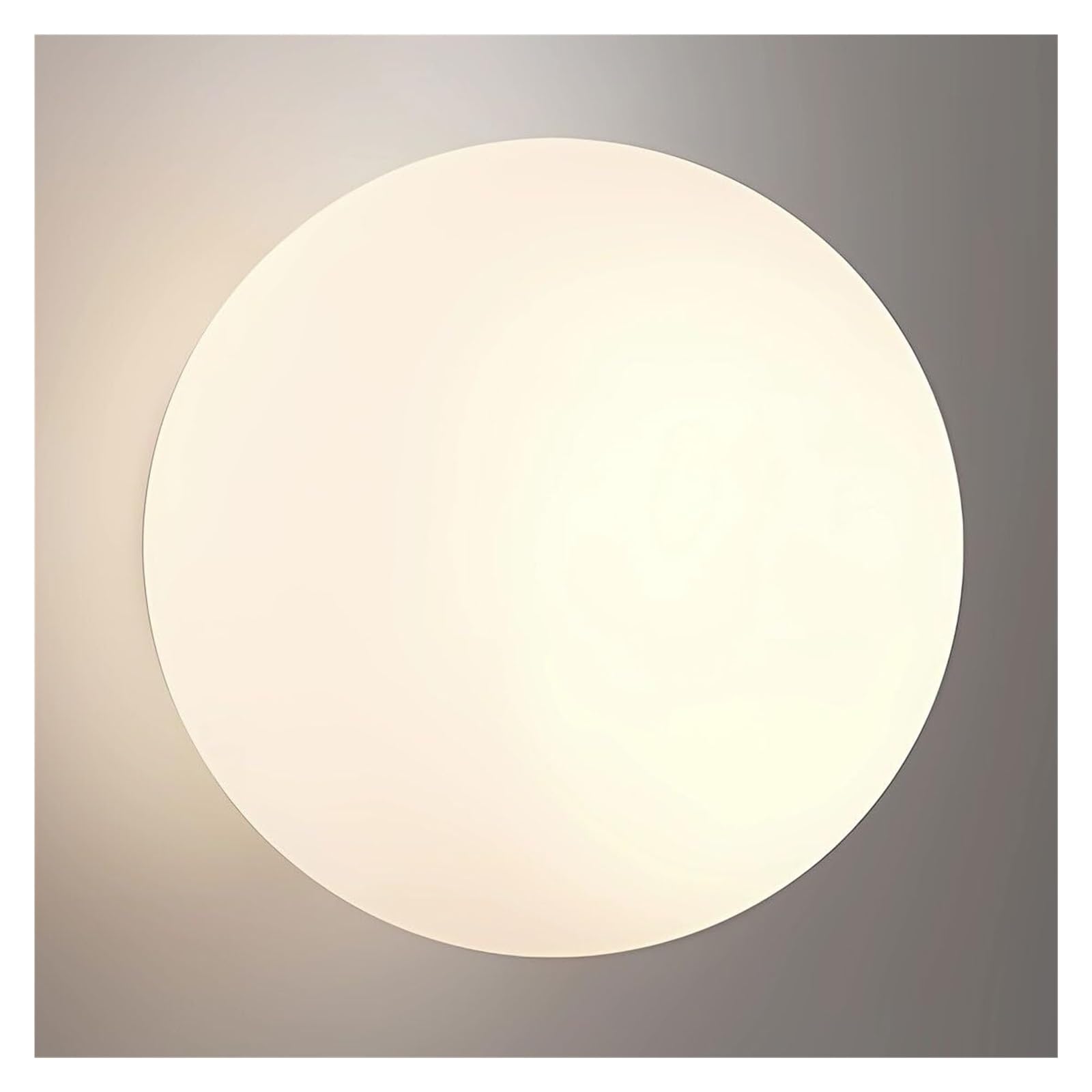 ITOSUI Modern Wall Sconces Glass Ball Wall Light Circular Wall Lights Mid Century Wall Lamp Glass Ceiling Lamp for Bedroom Restaurant Living Room Bedside Hallway(14cm)