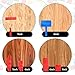 SHENLIU 8Pcs Wood Grain Tool, Wood Graining Tool Set, Faux Woods Paint Textured Paint Roller, Natural Woods Grain Maker Tools for DIY Table Chair Wall Room Art Paints Decoration