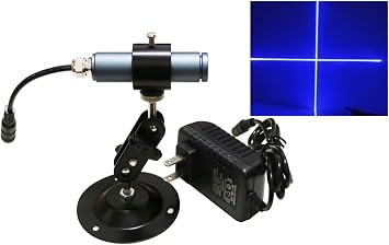 445nm 450nm Blue Line Module Generator Projector Diode for Positioning Laser Alignment Locator for Wood Stone Fabric Cutting Laser Swamp DC5VBlue Cross