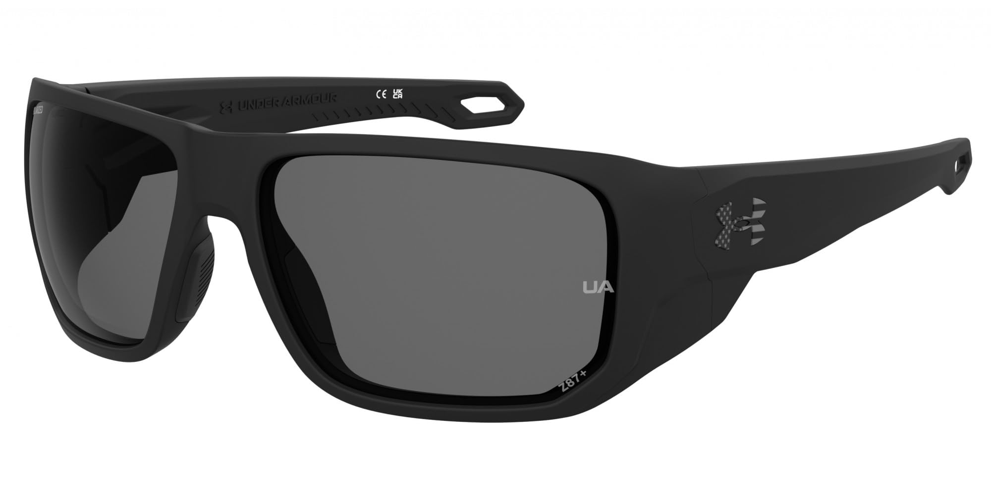 Occhiali da Sole Under Armour UA ATTACK MD MATTE BLACK/​GREY 60/​15/​125 uomo