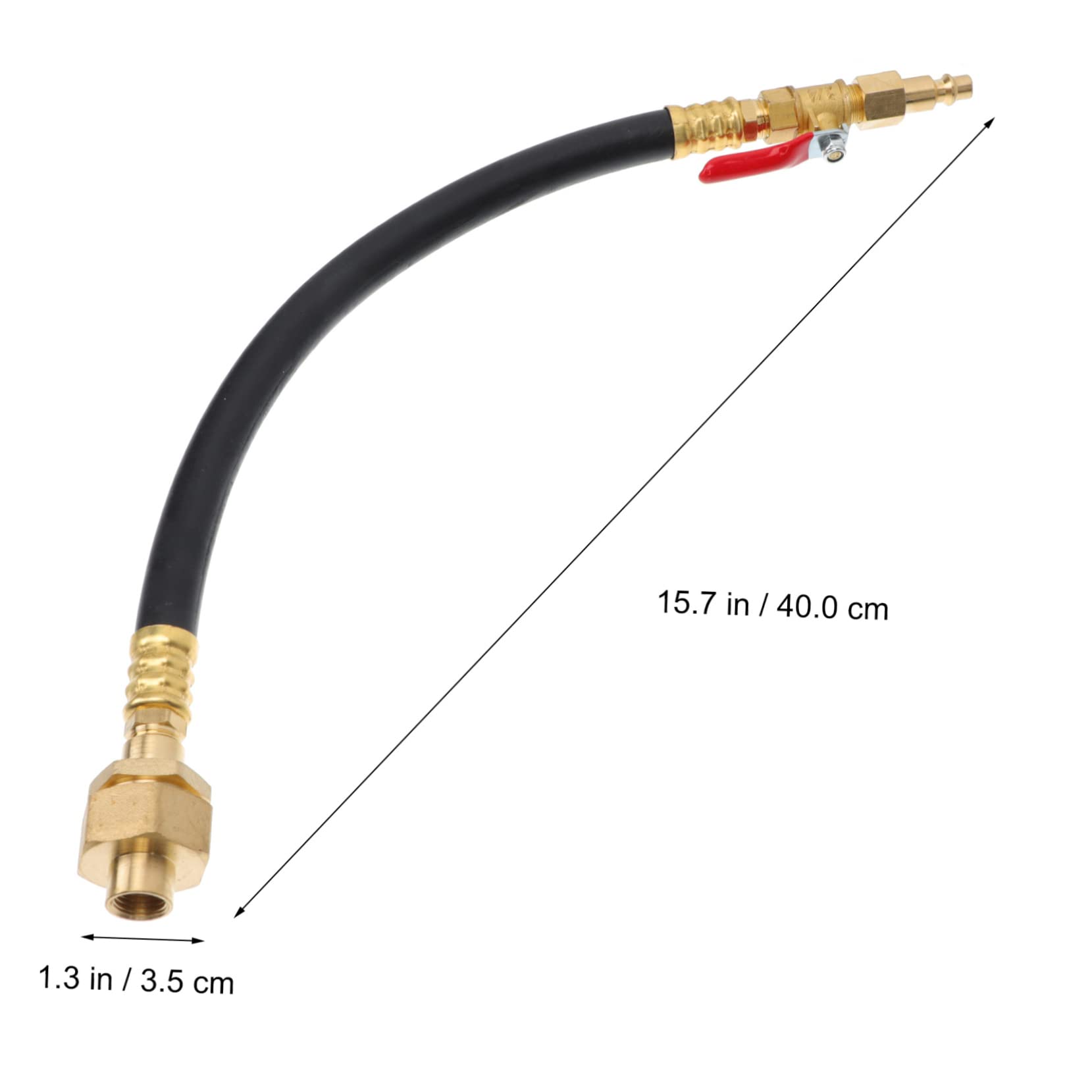 Adattatore Blowout per Sistemi Sprinkler Antigelo, 1 Pezzo | Ottone e Plastica, Raccordo Rapido per Tubo Giardino, Uso su Camper e Rubinetti