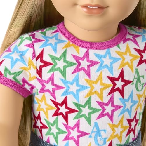 Image of American Girl, Truly Me 18-inch Doll #131 with Brown Eyes, Straight Blonde Hair, Light-to-Medium Skin, for Ages 6+