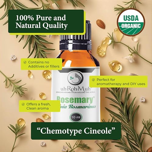 Aceite esencial orgánico de romero 10ml miniatura 5