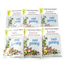 Bamboe Nasi Goreng Indonesian Fried Rice Local Packaging, 40 Gram Pack of 3