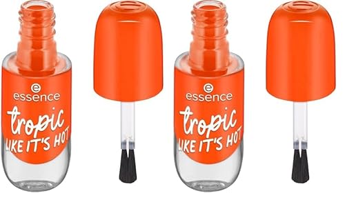 Essence Cosmetics essence gel nail colour vernis à ongles gel, longue durée, résultat rapide, séchage rapide, intense en couleurs (8ml) (Lot de 2)