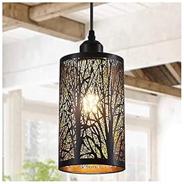 Industrial Black Pendant...