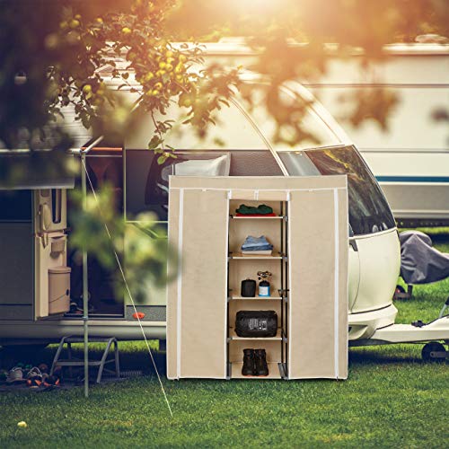 Relaxdays-ArmarioroperoGuardarropa-Acero-Negro Relaxdays-ArmarioroperoGuardarropa-Acero-Negro