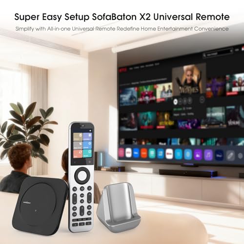 SofaBaton X2 Universal Remote with Hub & Charing Dock & APP & Touchscreen - image 9