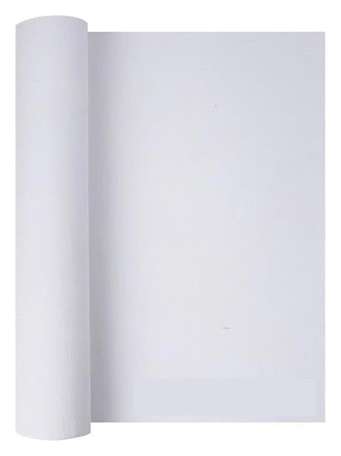 Leere Leinwandrolle, 5 m, weiße, 280 g Baumwolle, Malübungen for Anfänger, 27/37/47/57 cm breite for Künstlerbedarf(0.47x5m)