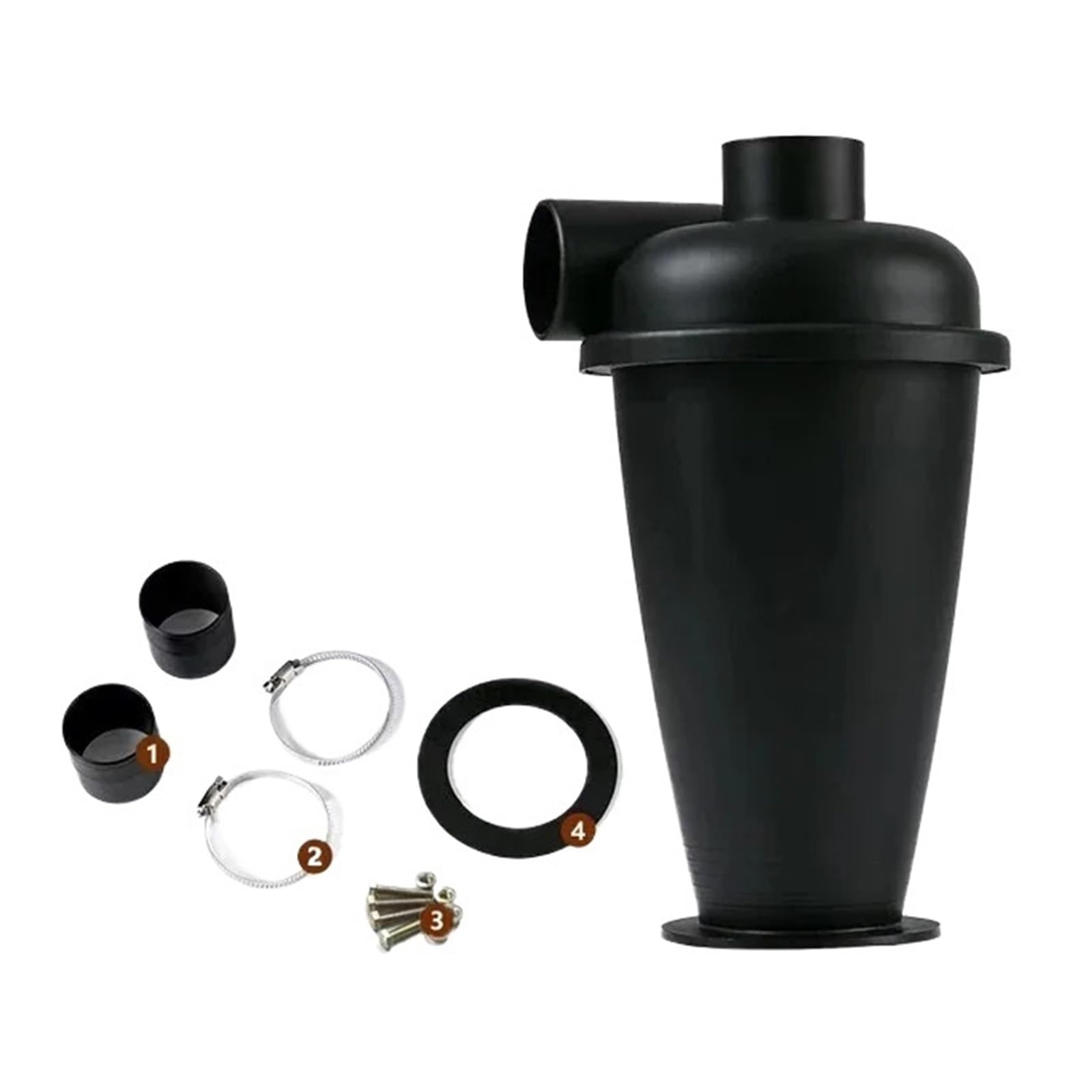 Chpoyzspq Black 50Mm Cyclone Dust Collector Set Hose,Industrial Vacuum Cleaner