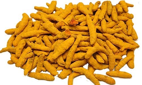 Saraswathi Organic World Whole Turmeric Sticks | Dried Turmeric Sticks Manjal | Dry Whole Turmeric Sticks | Salem - 1Kg