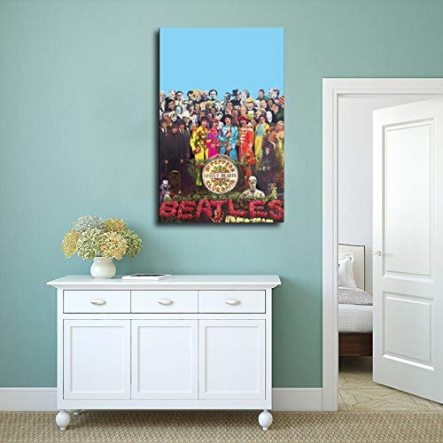Poster sur toile The Beatles légendaire Rock Band The Beatles 10 – Décoration de chambre – Paysage sportif – Décoration… - Les Beatles, Paul McCartney, John Lennon, RIngo Starr, George Harrison Poster sur toile The Beatles légendaire Rock Band The Beatles 10 - Décoration de chambre - Paysage sportif - Décoration… – Image 5