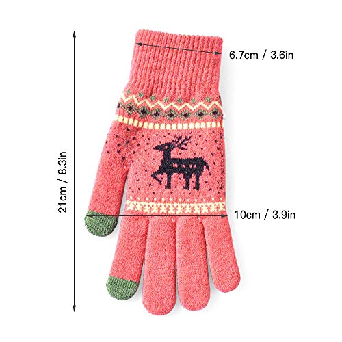 Luvas, Andoer 1 par de luvas de inverno luvas térmicas Luvas quentes ao ar livre para tela de toque