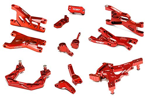 Integy RC Upgrades for Traxxas, Billet Machined Suspension Kit for Traxxas 1/10 Bandit