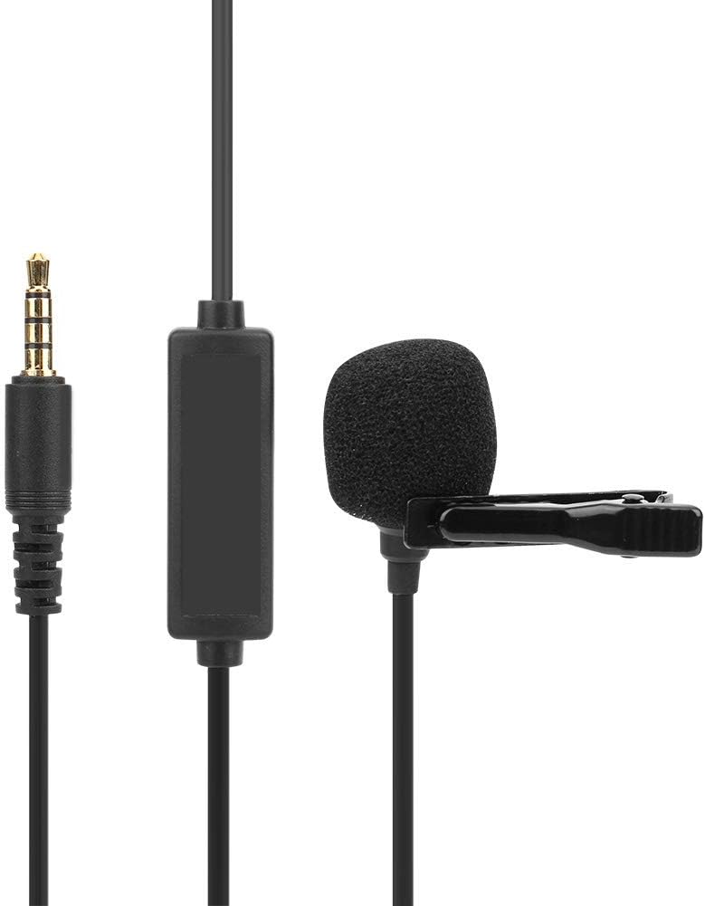 Amazon カラークリップマイク 全指向性コンデンサー クリップオンラペルマイク 60Hz20kHz 周波数応答 ビデオブロガー 映画