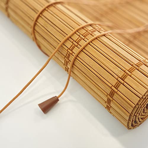Yfzbamoo Bamboo Blinds, 30" W X 72" H Roman Window Shades For Home Office Hotel, Roll Up Light Filtering Shades, Roller Sun Shades #TOP2