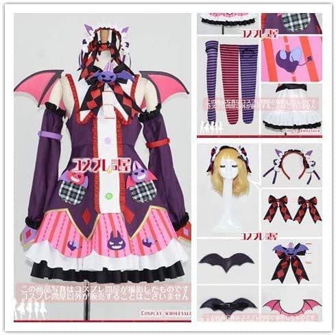 Amazon.co.jp: 漫尚cosplay市原仁奈 特訓後 羽・靴下・尻尾付き