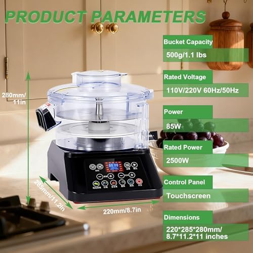 Automatic Electric Grape Peeling Machine - 85W Smart Fruit Peeler for Restaurants, Gentle Peeling Tool for Grapes & Cherry Tomatoes, Preserves Fruit Integrity