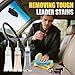 Advanced Leather Repair Gel - Fix Leather Seats, Shoes, Bags, Sofa, Furniture, Vinyl Repair Kit. Super Easy Instructions to Match Color, Includes Leather Filler & Brush (Gray)