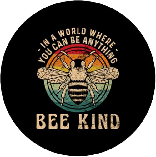 Miniatura 3 de In A World You Can Bee Anything Beekeeper Insects Apiology PopSockets Swappable PopGrip