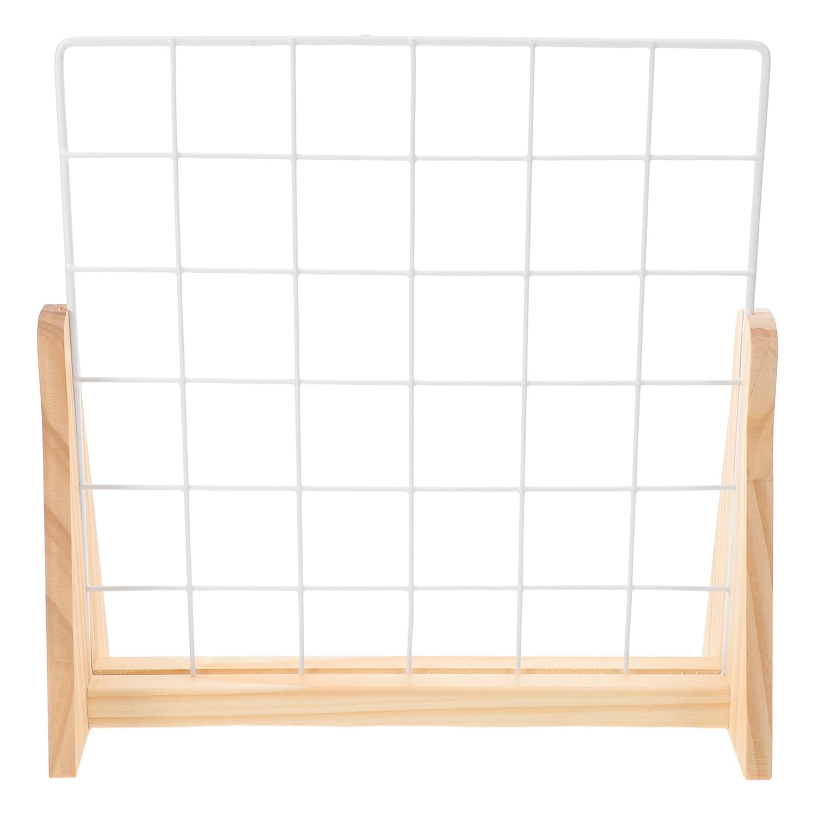 Expositor de fotos para decoración del hogar soporte rejilla pequeña de mesa