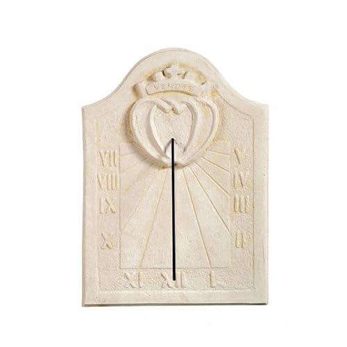 QEM Cadran Solaire Motif Vendée Pierre Naturelle 31cmx45cm