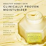 Farmacy Ceramide Face Moisturizer - Honey Halo Hydrating Facial Moisturizer for Dry Skin - Plumps, Soothes + Restores Skin with Potent Ceramides + Buckwheat Honey for a Dewy, Healthy Glow (50ml) - Image 2