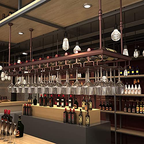 Support à verres à vin suspendu pour libérer l'espace de votre cuisine - 5