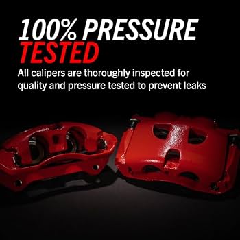 Amazon.com: Power Stop Front S1379 Pair of High-Temp Red Powder