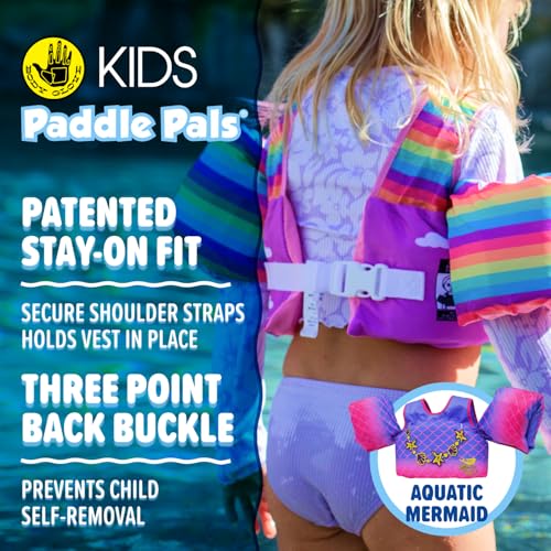 Image of Body Glove Paddle Pals Learn to Swim Coast Guard Approved Kids Life Jacket PFD