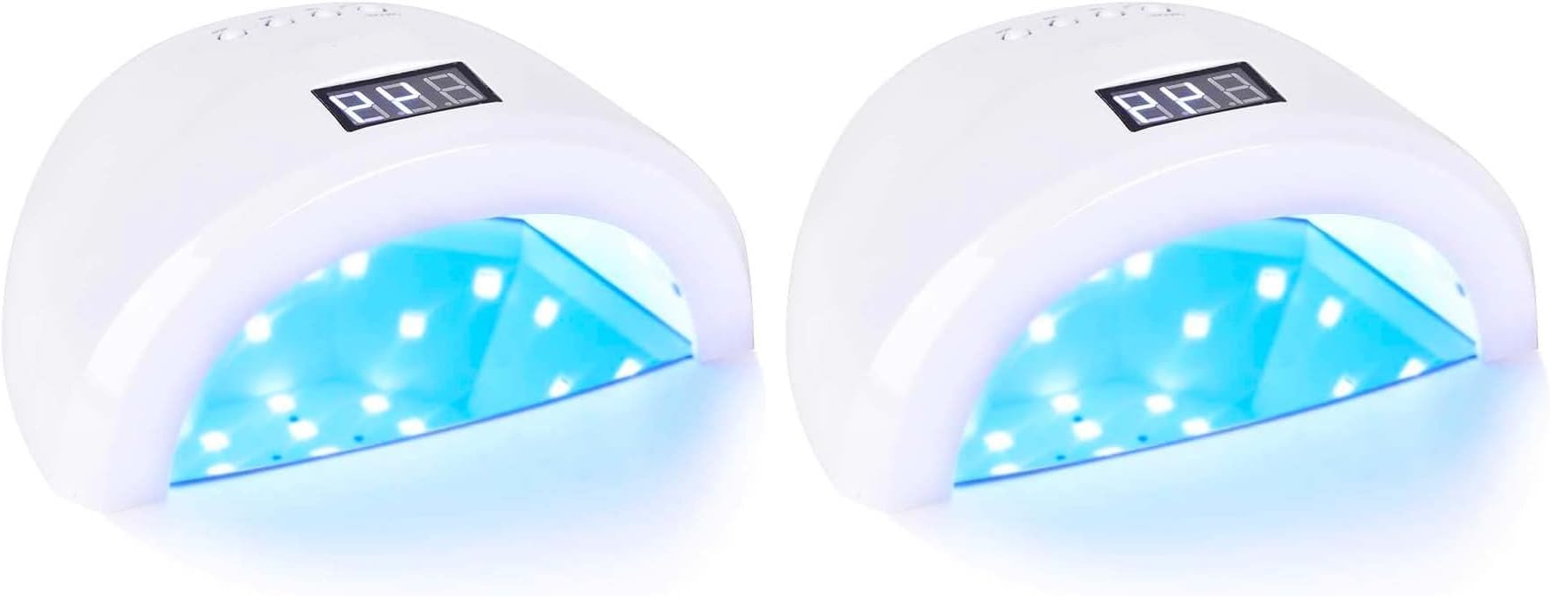 GC GLOBALCOMMERCE Lampada UV Unghie Led con Display 48W con Timer e sensore per Manicure unghie ricostruzione