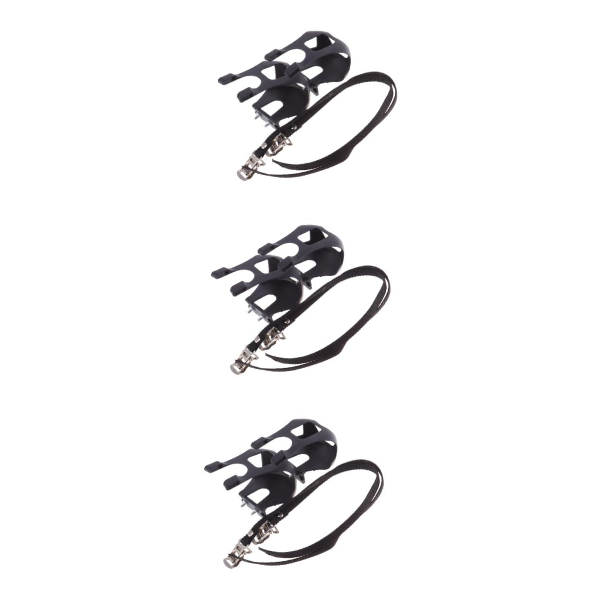HANABASS Fahrrad-zehenclip Für Pedal Fahrradpedal Pedalboards Straßenpedale Mit Zehenclips Fixie-Fahrrad Fahrrad-radlager Radfahren Zehenclips Tretfahrräder -Pedale Pedalriemen