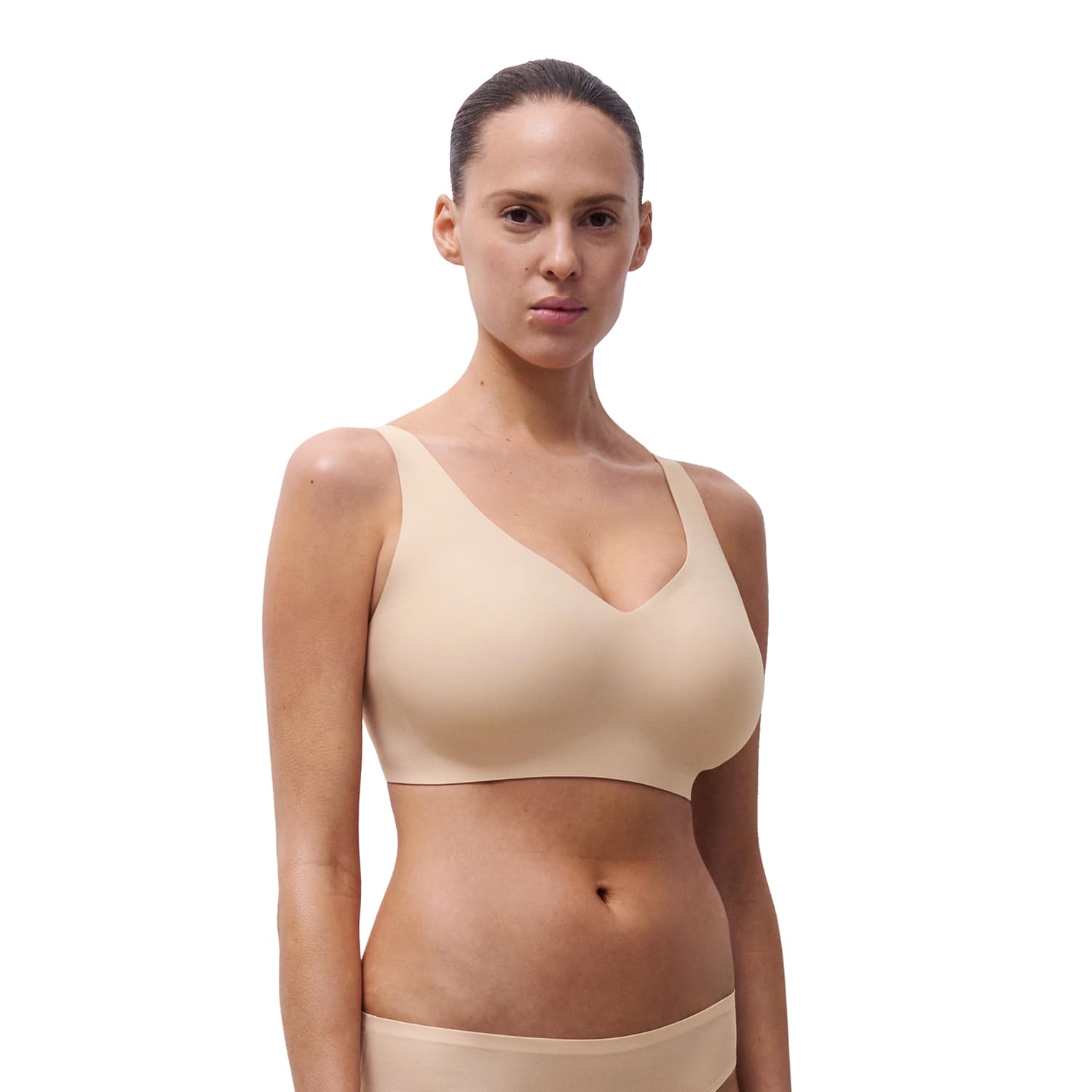 Chantelle Soft Stretch V-Neck Wireless Support Bra Soutien-Gorge de Sport Femme (Lot de 1)