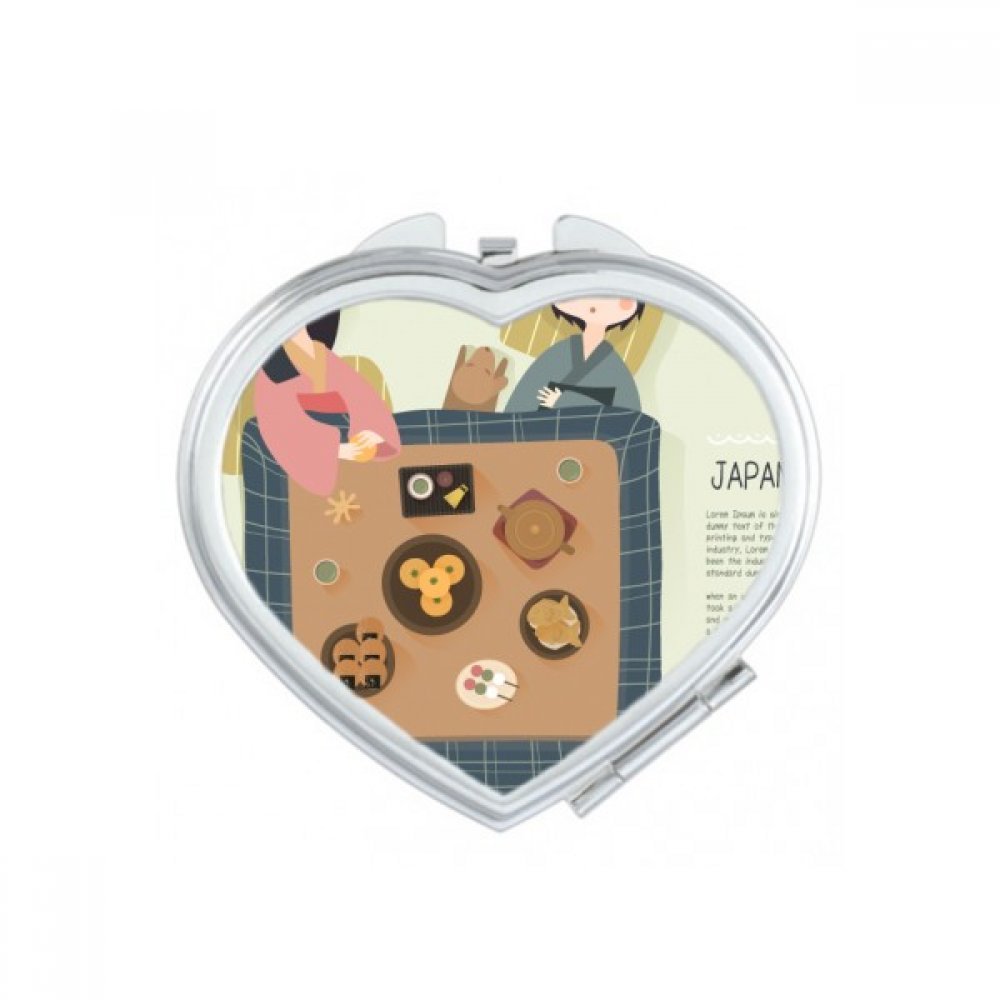 Miroir de poche bushi japonais à glisser dans son sac pour le voyage