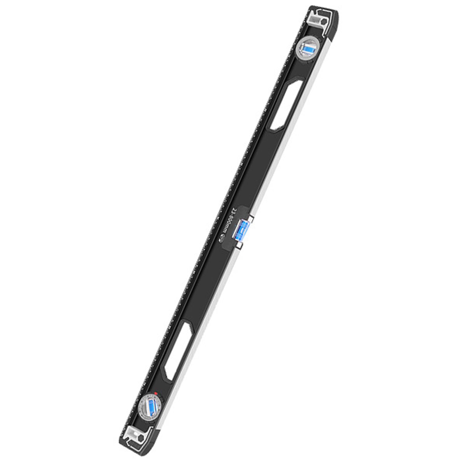 Livella a bolla ad alta precisione per angoli righello in alluminio strumento di misurazione forte scatola magnetica per uso domestico e professionale