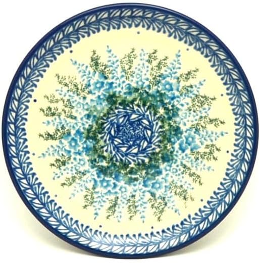 Polish Pottery Plate - Bread & Butter (6 1/4") - Virginia Blue Bells