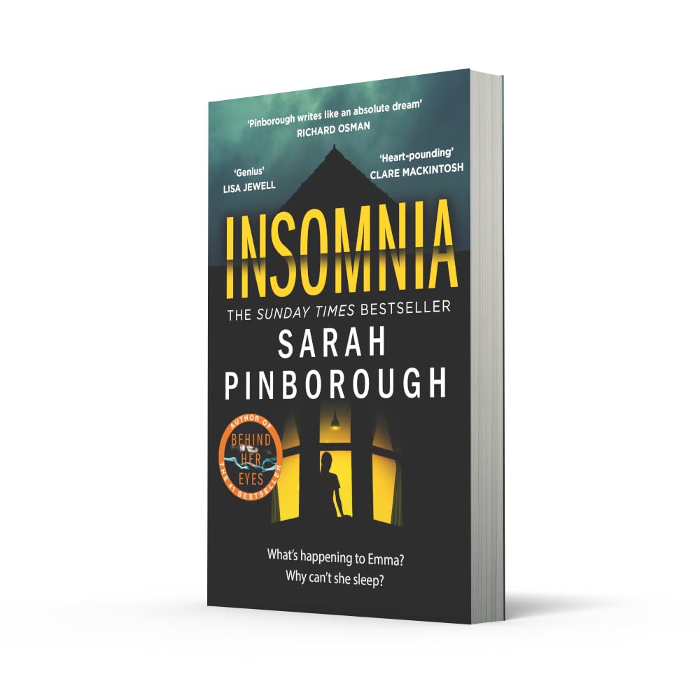 Insomnia: A gripping crime thriller from the No.1 Sunday Times bestselling author of BEHIND HER EYES, now a major TV series for Paramount+