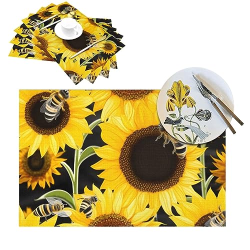 Set de table antitache en PVC lavable pour protéger la table des plats chauds