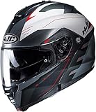 Casque moto HJC IS MAX II CORMI MC1, Gris/Blanc, XL