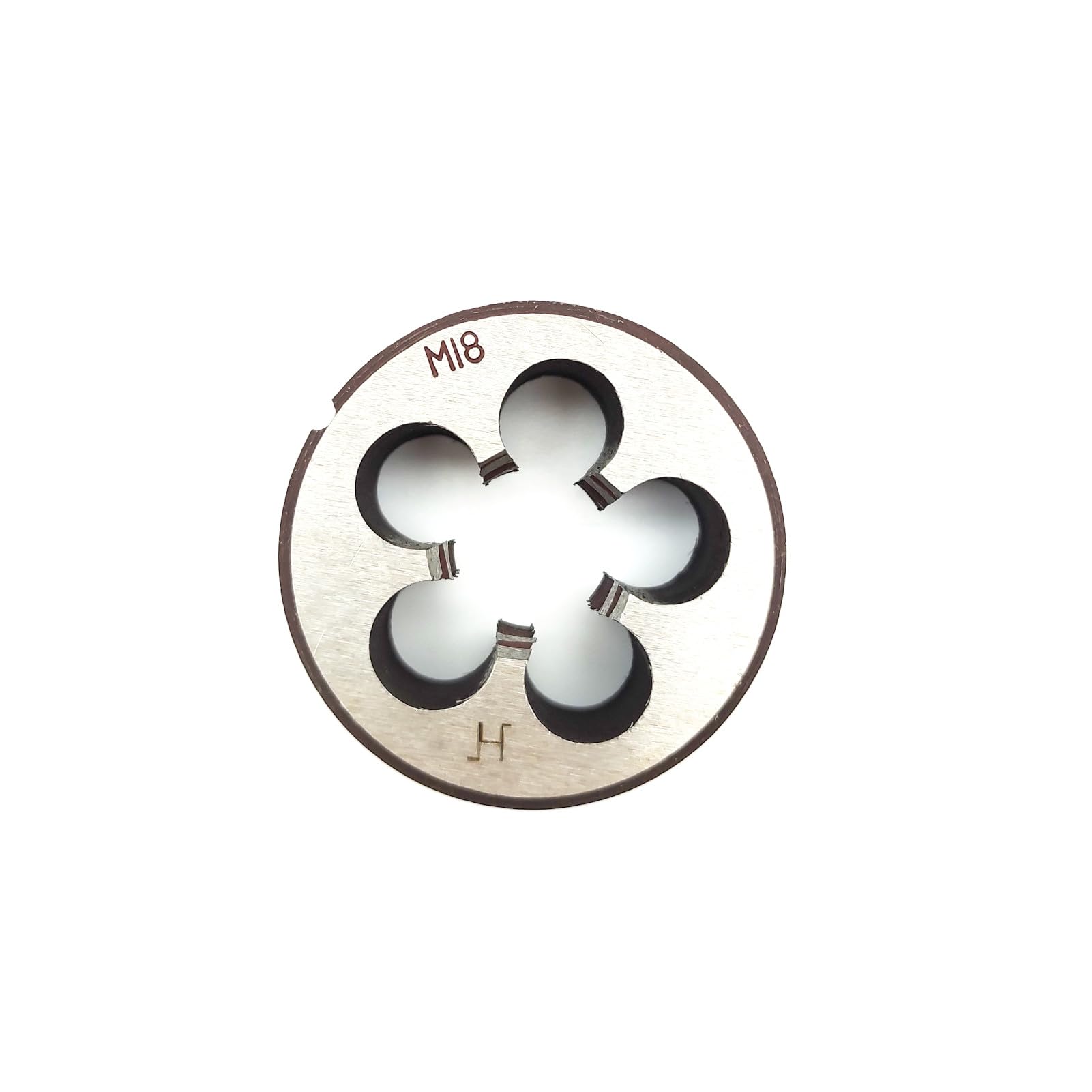 AtticZone M18 x 2.5 Metric Hand Thread Die, 2.5mm Pitch, 1 Round Die, Right Hand (M18x2.5, Die)
