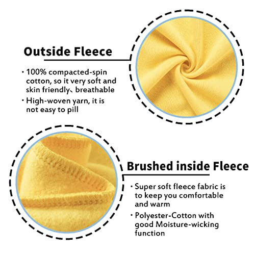 Kid Nation Kids' Soft Brushed Fleece Casual Basic Pullover Hooded Sweatshirt Hoodie for Boys or Girls 4-12 Years4