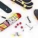 Hxezoc 31 Pcs Mini Finger Toys Set with 4 Pcs Bikes 6 Pcs Skateboards 2 Pcs Scooters 4 Pcs Energizer Boards and Other Accessories Fingertips Model Toys for Boys Kids Decoration Supplies
