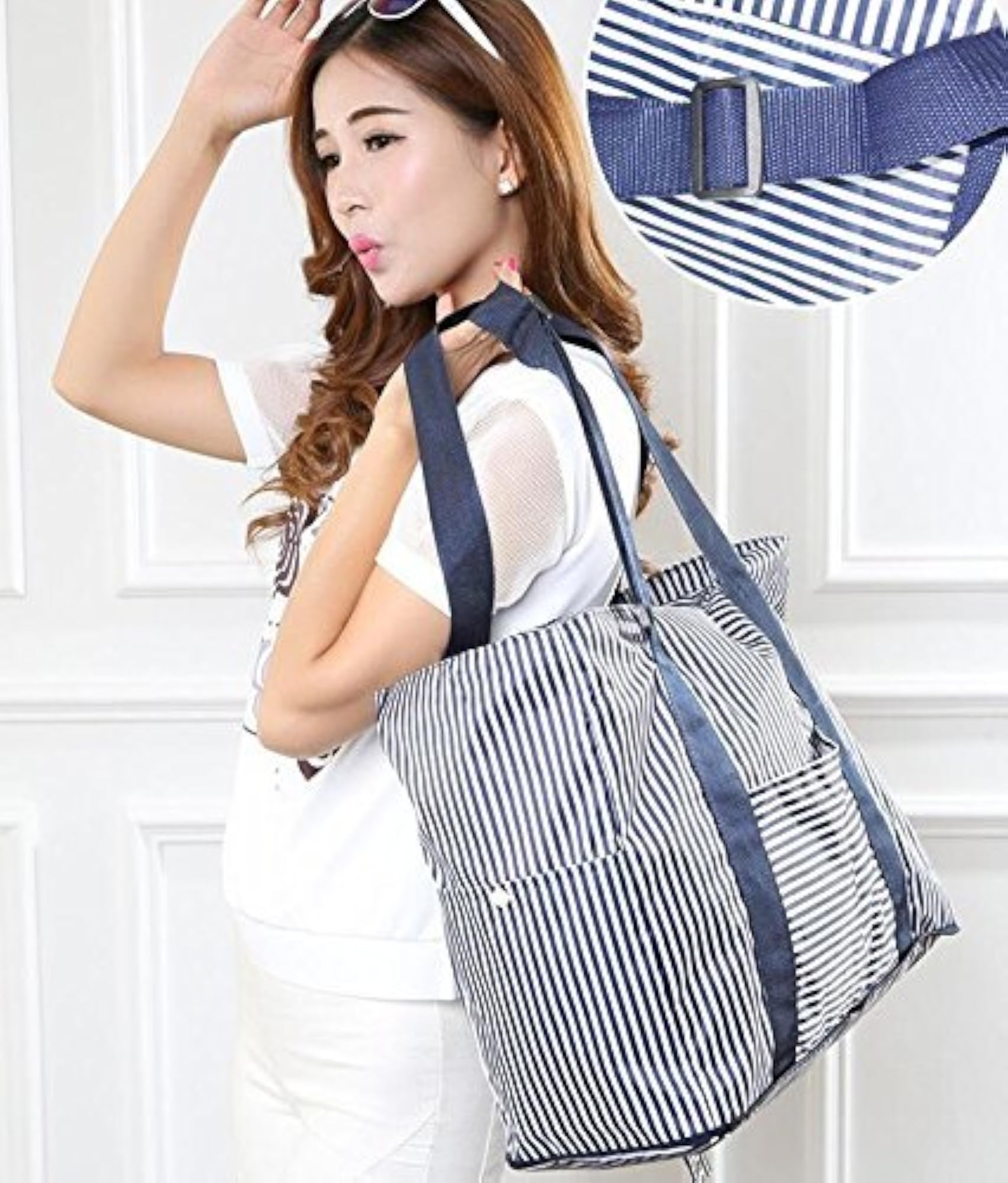 Foldable Travel Luggage Large Capacity Shoulder Bag