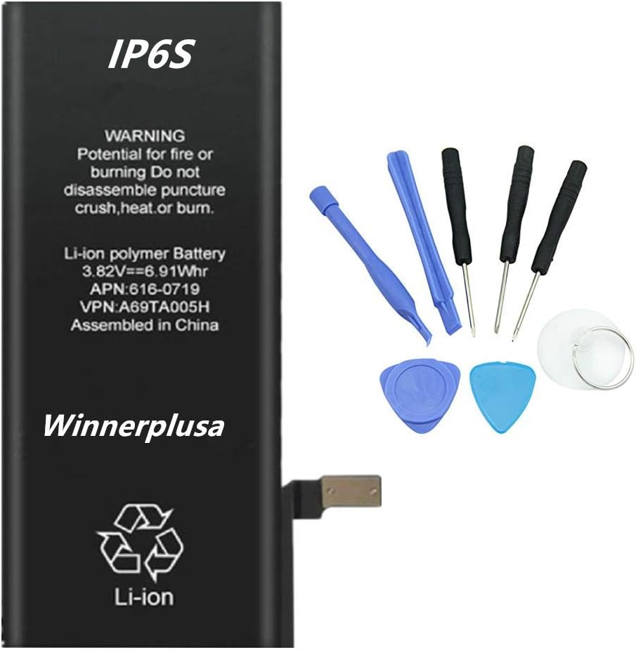 winnerplusa Battery Kit for iphone6S 1850mah