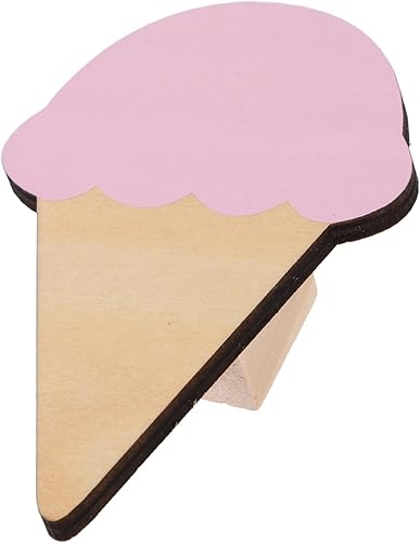 FONDOTIN 1 juego de ganchos de helado para colgar en la pared, ganchos para decoración de puerta de dormitorio, ganchos de gabinete novedosos para