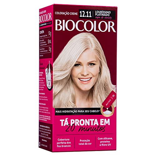 Biocolor Tintura Creme 12.11 Louríssimo Ousado Mini Kit