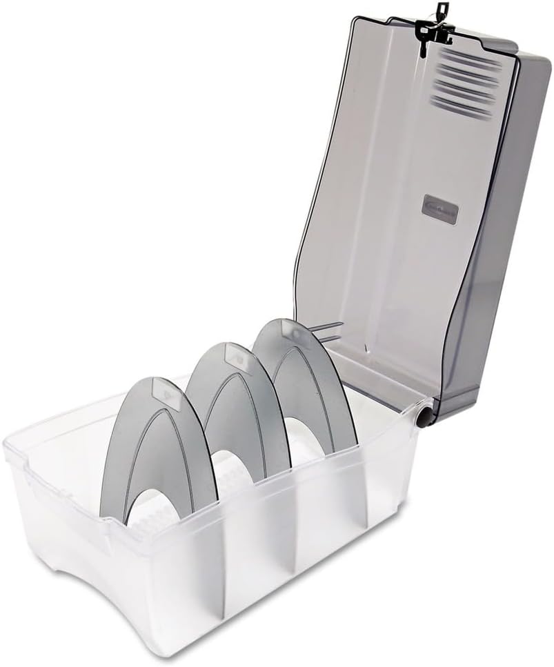 Innovera 39502 CD/DVD Storage Case, Holds 150 Disks