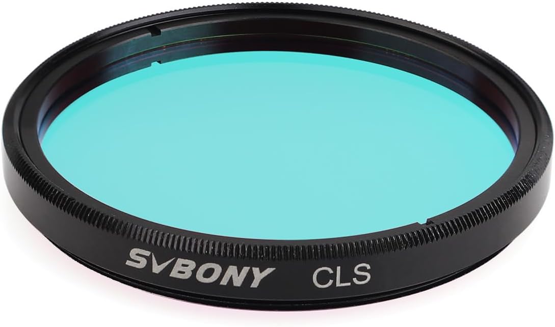 SVBONY Telescope Filter 2" CLS Broadband Filter, Reduce City Light Pollution Suitable for Deep Sky Visual Astronomical Photography
