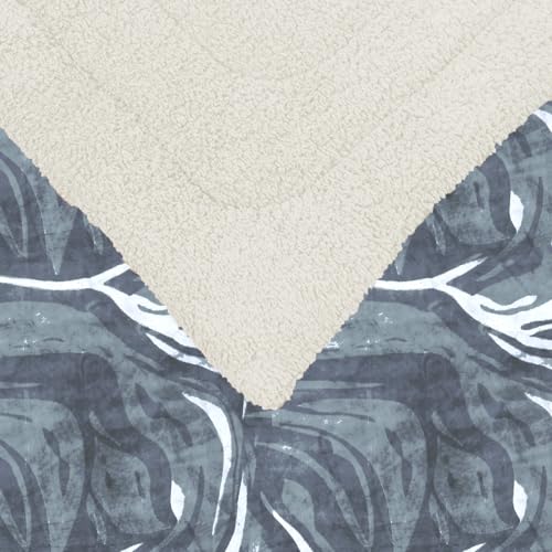 Image of Homestan Sherpa Fleece AC Blanket for Winter, Double 88x90 inch