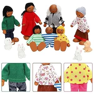 Onest11pieceswoodendollhousefamilysetminipeoplefiguressetsdollhousedollswoodendollfamilypretendplayfiguresaccessoriesforpretenddollhousetoy Urban Country Home Decor Onest 11 pieces wooden dollhouse family set mini people figures sets dollhouse dolls wooden doll family pretend play figures accessories for pretend doll house toy urban country home decor